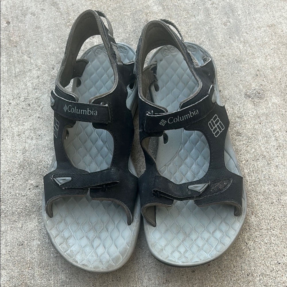 Columbia Women’s Techlite Omni-Grip Adjustable Black/Gray Sandals